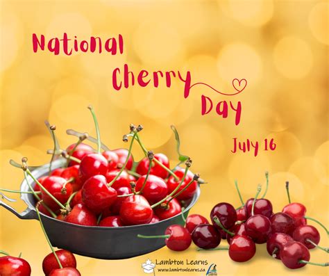 national cherry day fruit benefits.